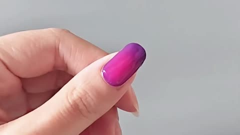 No UV needed gel nail stickers,Purple nail stickers