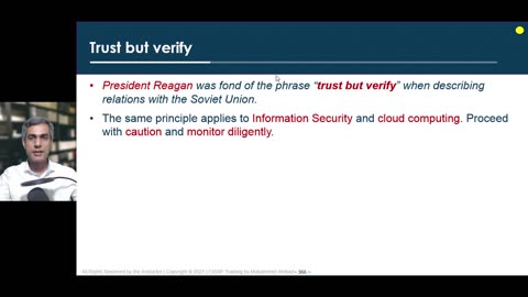 68 - Domain 3 - 31 Trust but verify