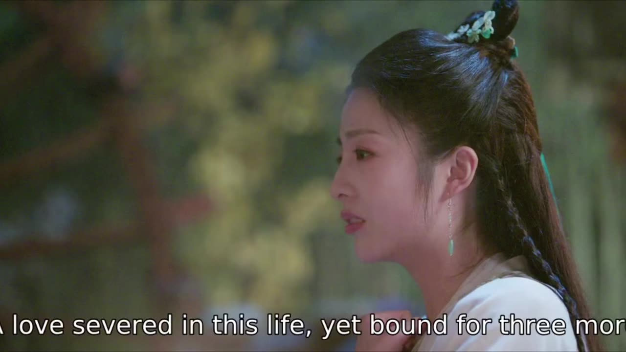 Qingcheng & Gengyun love of petals Qingcheng talks with Gengyun in the flower episode 17