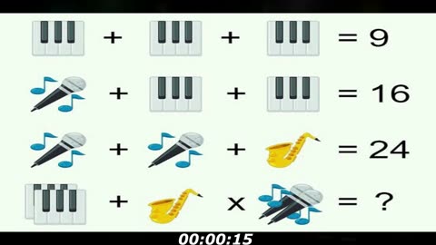 Piano puzzle: Piano, microphone and saxophone, play it well and you will solve it