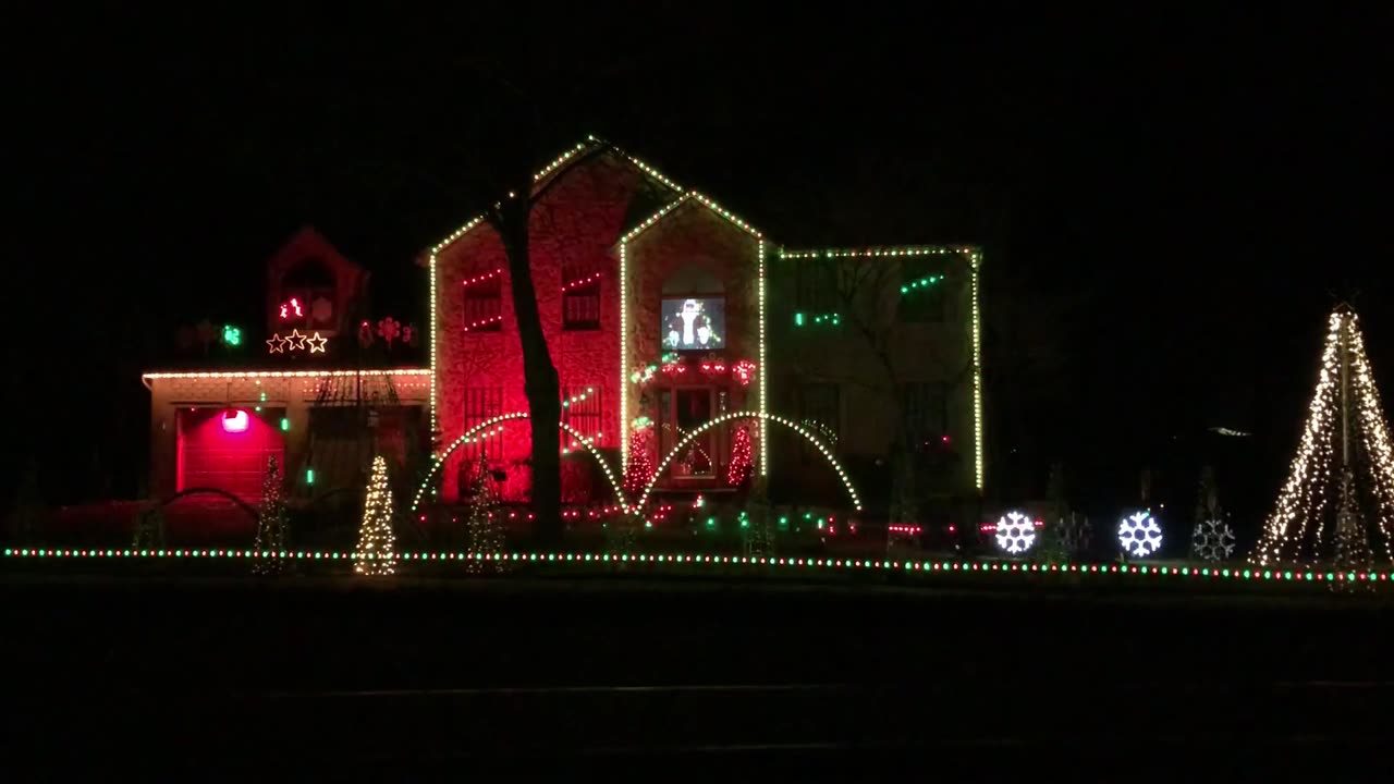 Jingle Bells Holdman Style Christmas Light Show 2024 Lightorama