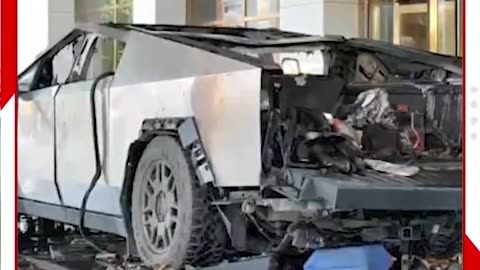 Tesla Cybertruck Explodes Near Trump Hotel in Las Vegas Amid Rising Terror Concerns