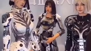 Politics - 2025 Humor Chinas New AI Female Robots Americans Have Questions