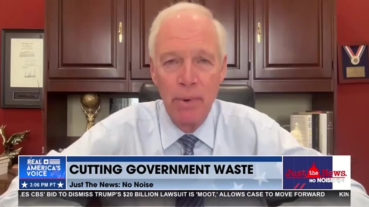 Senator Ron Johnson on Just the News, No Noise 2.11.25