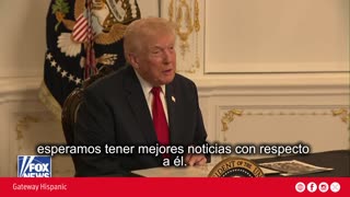 Donald Trump: National Guard member Andrew Wolfe is fighting for his life