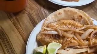 Giant Grilled Fish Tacos 🌮🔥 | La Esquina Del Camaron Queens NYC