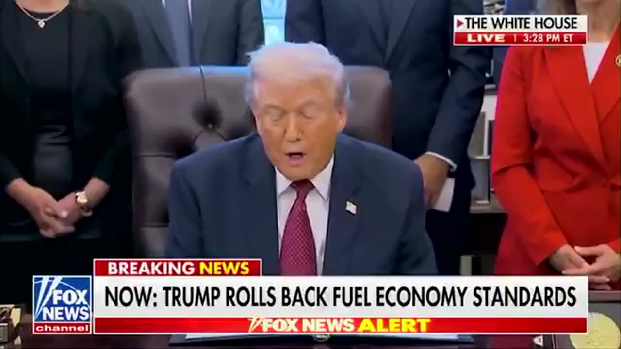 President Trump just TERMINATED Biden’s “Green New Deal” standards for automakers
