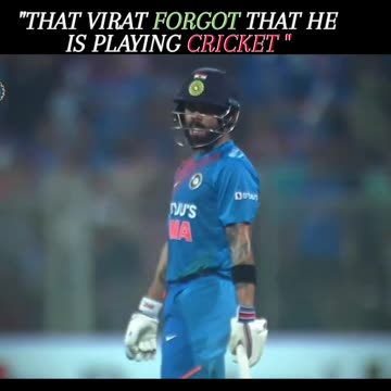Virat Kohli Clean Batting