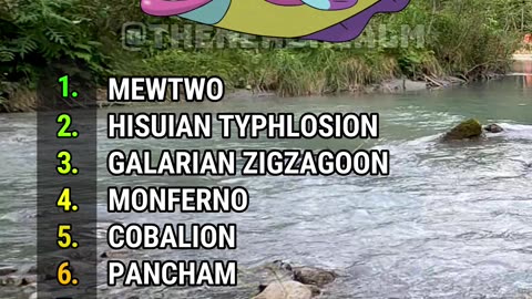 Who's That Pokemon? Trivia Quiz #6