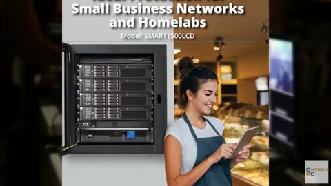 Tripp Lite SMART1500LCD 1500VA Rack Mount UPS Battery Backup, 900W, 8 Outlets, P