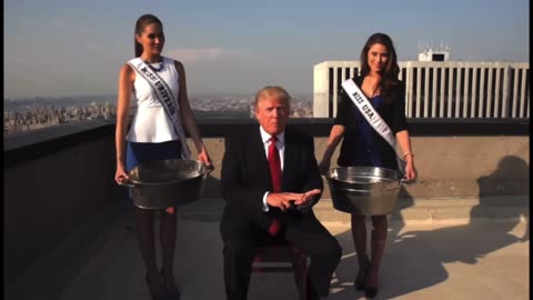 Remember This ??? Donald Trump’s Ice Bucket Challenge