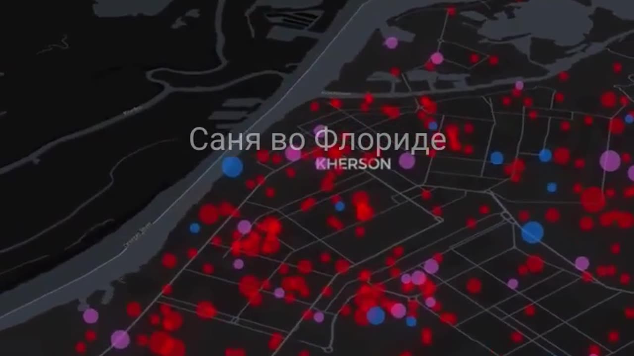 Interactive Map Shows Russian Drone Strikes on Kherson — 3,200 Hits Reported