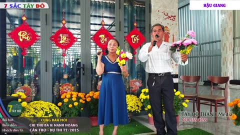 CUNG ĐÀN MỚI - Chị Thu Ba & Anh Hoàng - 7 Sắc Tây Đô