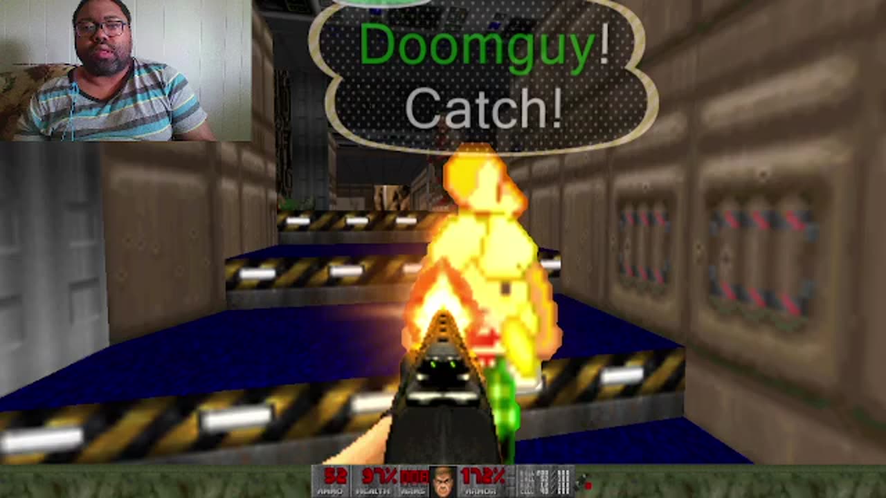 Delta Plays Brutal Doom With Isabelle.