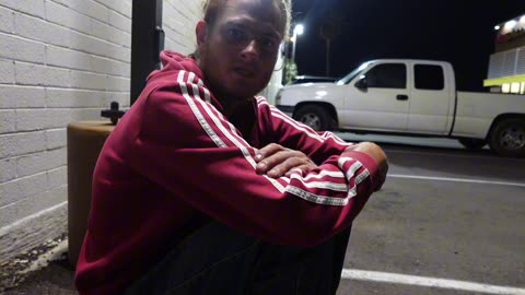 Tony-26- Homeless since the young age of 13, says "After every storm there's a rainbow"