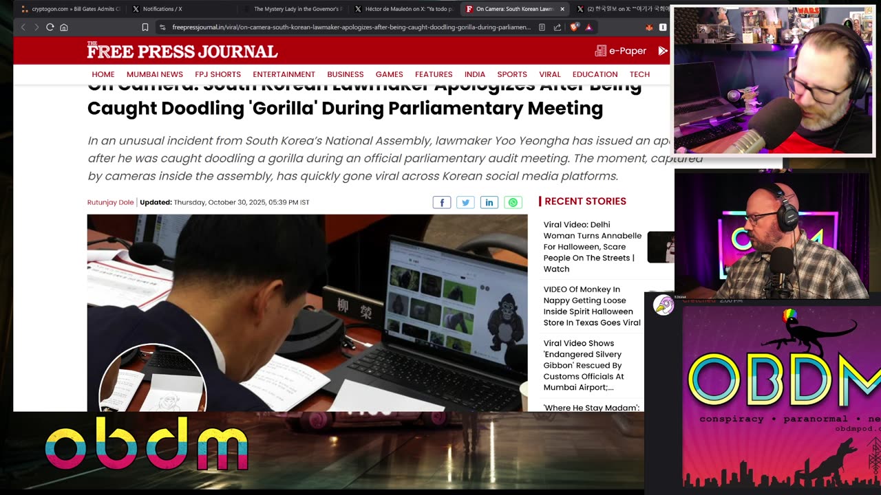 OBDM1340 - Moving to the Miliary Base | Kim Kardashian and the Moon | Strange News