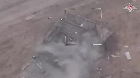 Lancet Drone Operators Take Out an Abrams Tank Near Viktorovka, Kursk Region