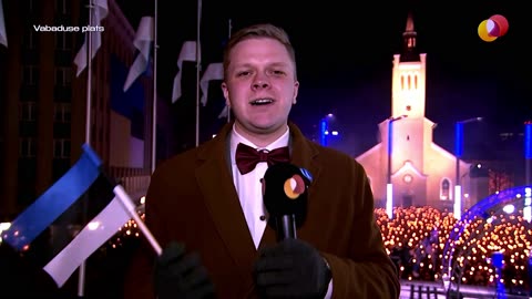 Mart Helme intervjuu 24. veebruaril toimunud tõrvikurongkäigul, kuhu kogunes tuhandeid inimesi