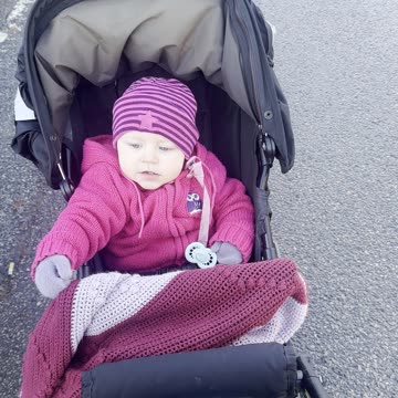 Baby Kayla’s School Pick-Up + New Jacket & Cap! 🧥🧢