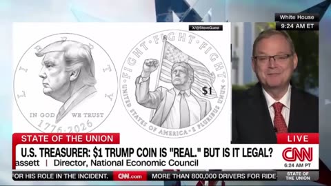 Treasury On Solid Ground To Put Trump On A Coin 
