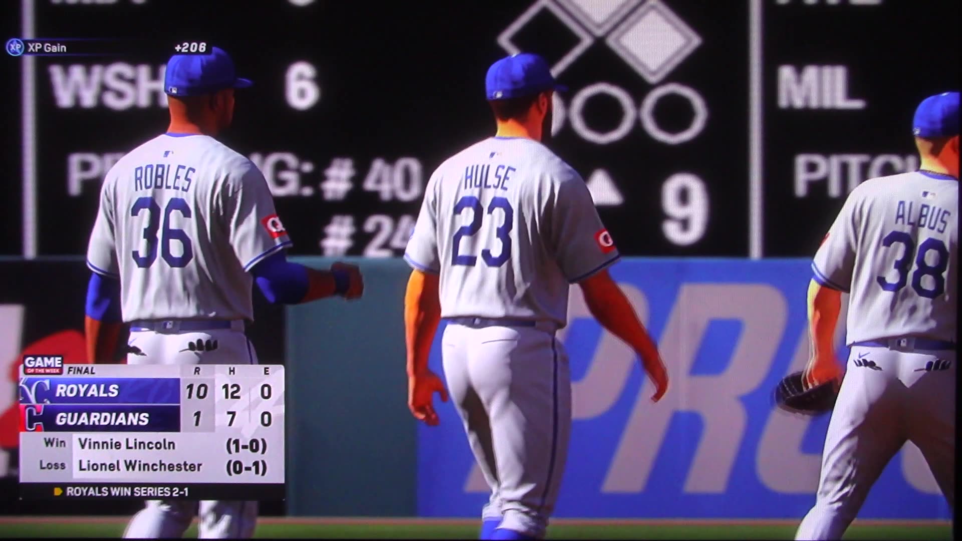 MLB The Show: Kansas City Royals vs Cleveland Guardians (S23 G3)