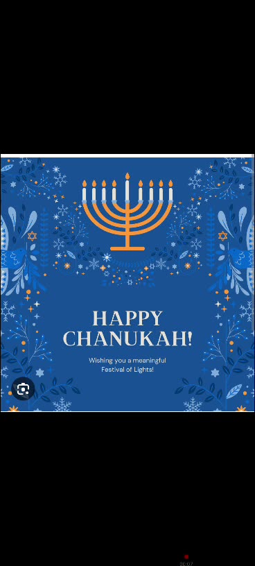 Happy Hanukkah 🕎 chanukah everyone 12/27/25