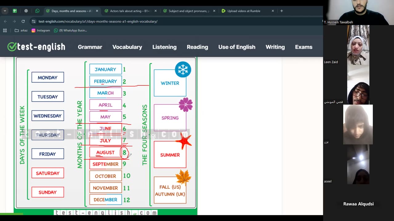 Fluency Builders-A1 (26) Days and months