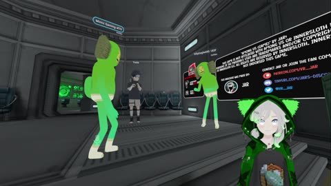 Two greenies kill it singing NONO square