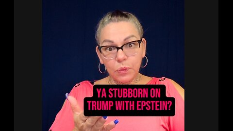 🚨 Ya Stubborn On Trump With Epstein? 😱 #ASL #deaf #signlanguage