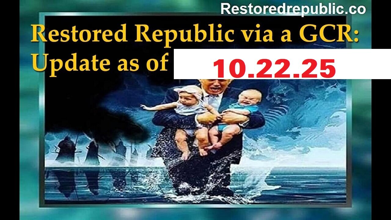 Restored Republic via a GCR Update as of Oct 22, 2025 - By Judy Byington