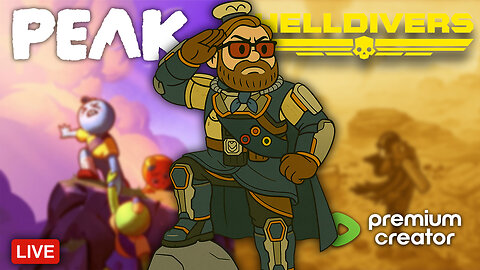 🔴LIVE - Climbing to Democracy | Peak + HD2 | Clean Gaming, Christ First - !blerp !discord !rumbot