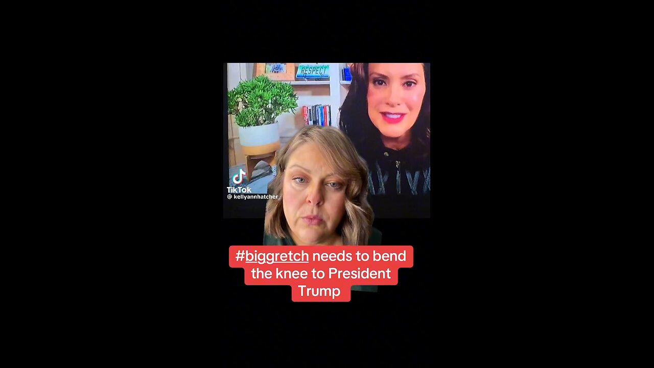 86 Gretchen Whitmer it’s a restaurant term😂🤣