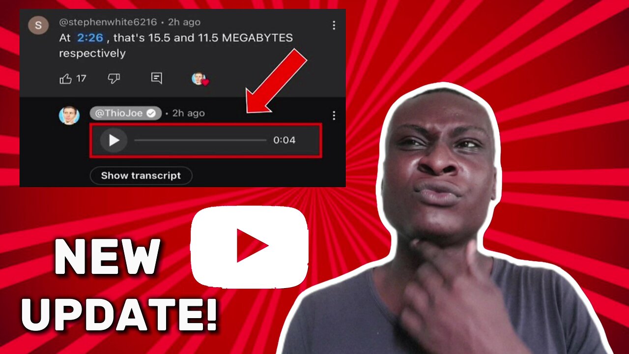 YouTube Update: YouTube Launches Voice Comments