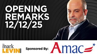 Mark's Opening Remarks - 12/12/25