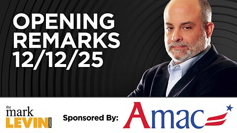 Mark's Opening Remarks - 12/12/25