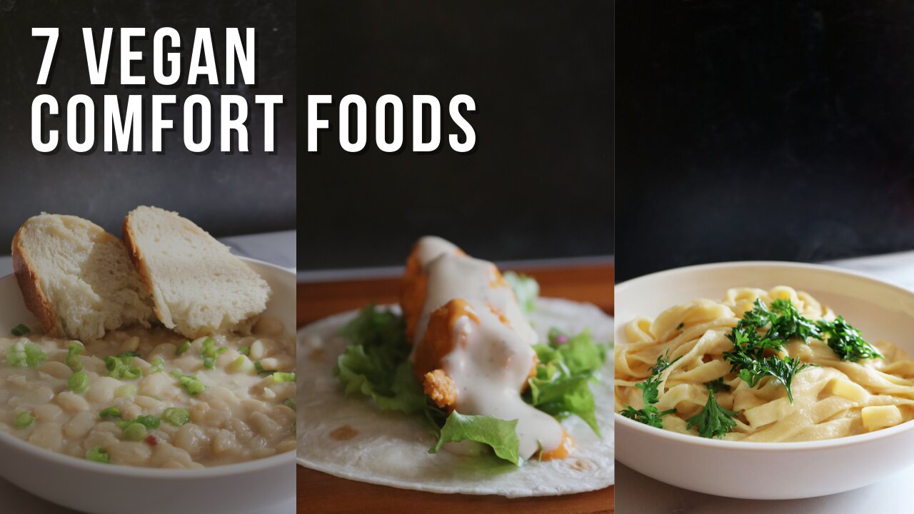 7 Vegan Comfort Foods for Stressful Weeks