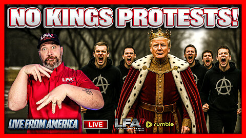 NO KINGS PROTESTS! | LIVE FROM AMERICA 10.14.25 11AM