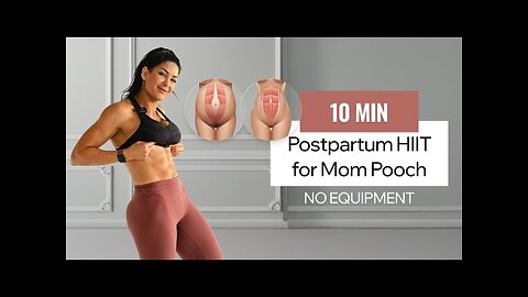 10-Minute Flat Belly Workout for Moms 💪 | Burn Fat & Strengthen Core at Home