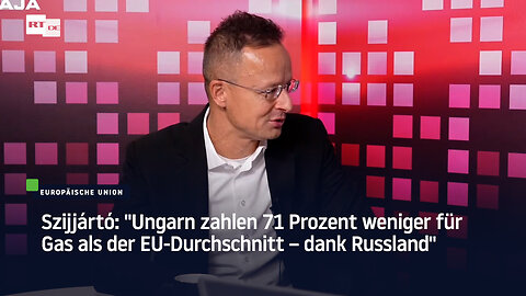Szijjártó: "Ungarn zahlen 71 Prozent weniger für Gas als der EU-Durchschnitt – dank Russland"