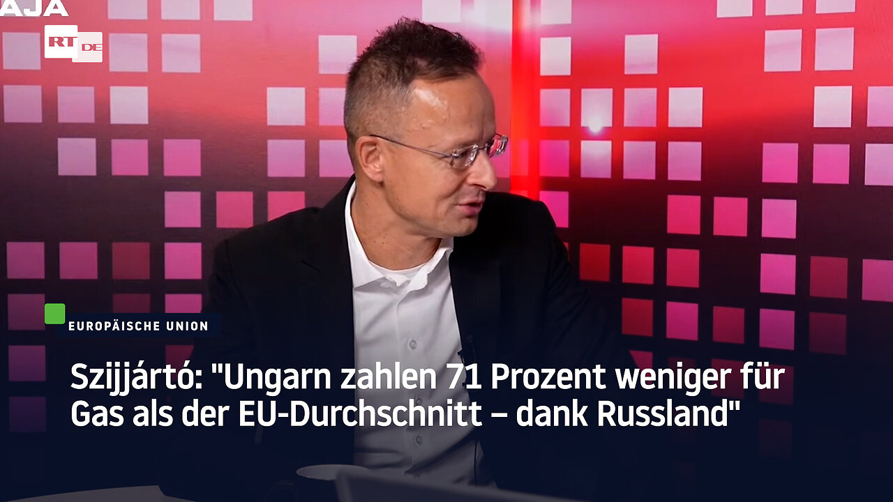 Szijjártó: "Ungarn zahlen 71 Prozent weniger für Gas als der EU-Durchschnitt – dank Russland"