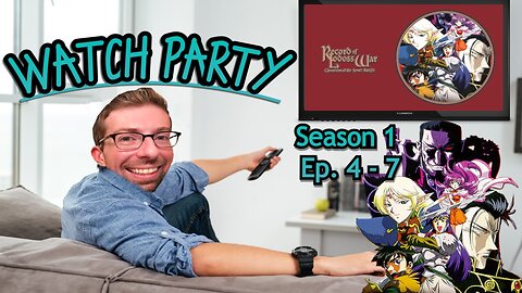 Watch Party - The Record of the Lodoss War: Chronicles of the Heroic Knight Ep. 4-7 (ENG Dub)