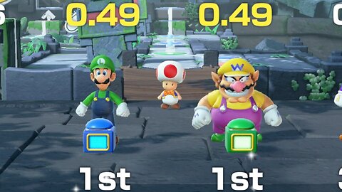 Super Mario Party Whomp's Domino Ruins Funny Moments