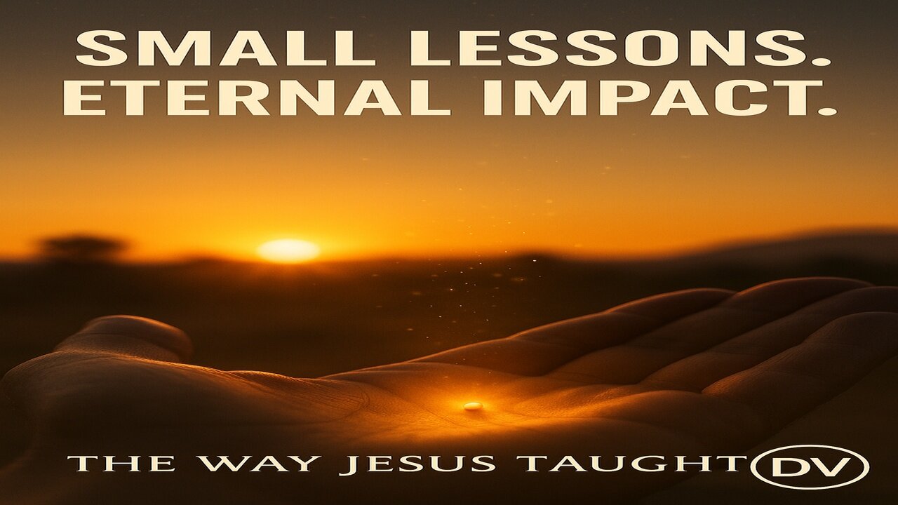 The Secret of Jesus’ Short Teachings — Small Lessons, Eternal Power