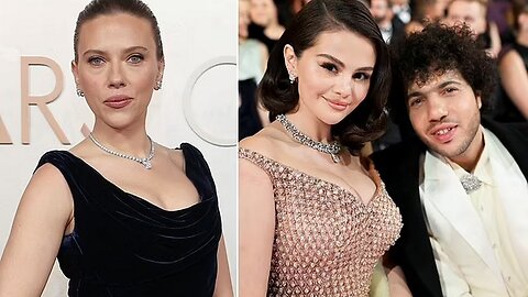 Scarlett Johansson Spills on Selena & Benny’s Oscars Chemistry