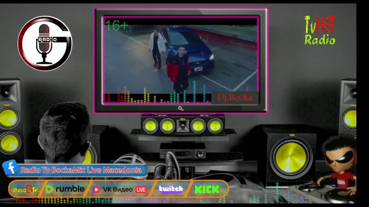 Radio Tv ~ BockaMix ~ 24/7 Live Best ~ Tv Radio Makedonska Muzika #music Official Music Live