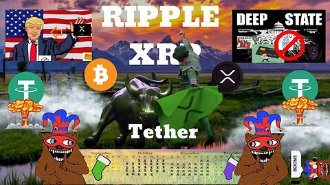 🟢🟣🟡 $XRP & $BTC - Tether Under Fire. PTB Crashing Markets. BG123 Right over the target !🟡🟣🟢