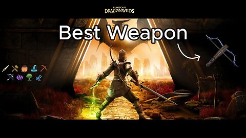 Runescape Dragonwilds - Best Weapon - Bluerite Crossbow