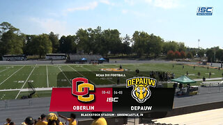 October 4, 2025 - College Football : Oberlin College at DePauw University (Complete)
