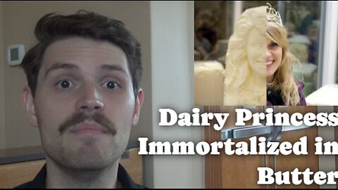 Dairy Princess Immortalized In Butter
