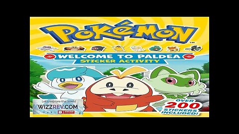 Pokémon: Welcome To Paldea: Sticker Book Review